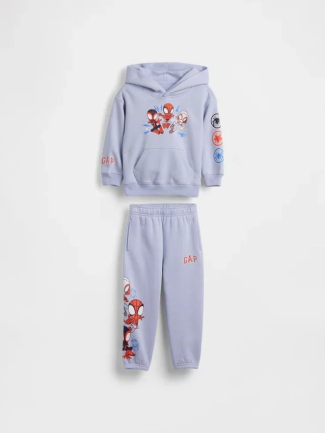 Baby & Peuter-set met Marvel Vintagesoft-hoodie