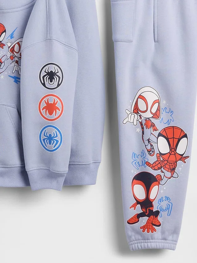 Baby & Peuter-set met Marvel Vintagesoft-hoodie