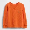 Baby & Peuter-shirt met textuur en ronde hals