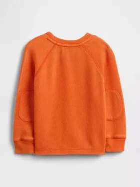 Baby & Peuter-shirt met textuur en ronde hals
