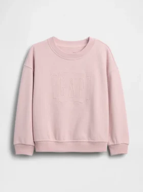 Baby & Peuter-sweatshirt van Vintagesoft-badstof met geborduurd logo