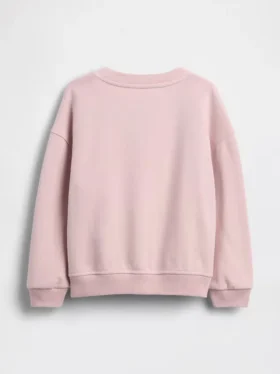 Baby & Peuter-sweatshirt van Vintagesoft-badstof met geborduurd logo