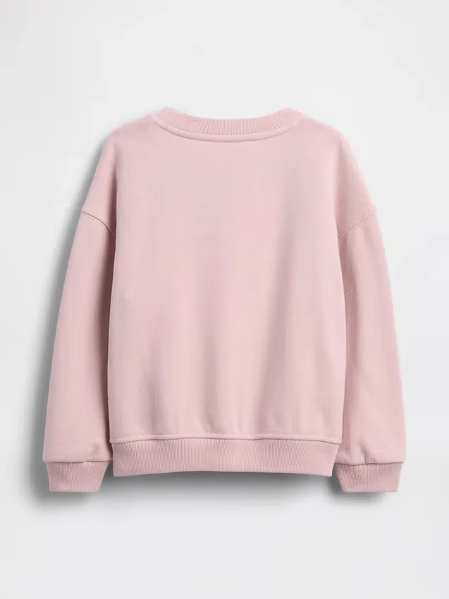 Baby & Peuter-sweatshirt van Vintagesoft-badstof met geborduurd logo
