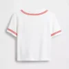 Baby & Peuter-T-shirt met Brannan Bear-logo in baseballstijl