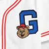 Baby & Peuter-T-shirt met Brannan Bear-logo in baseballstijl