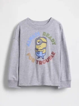 Baby & Peuter-T-shirt met Minion-afbeelding