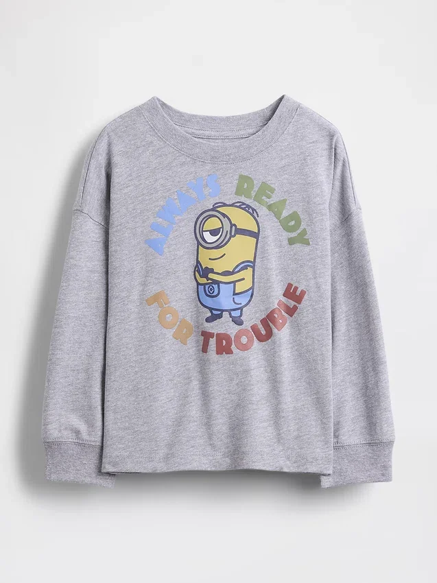 Baby & Peuter-T-shirt met Minion-afbeelding