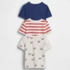 Baby & Peuter-T-shirt met zakje om te mixen en matchen (3-pack)