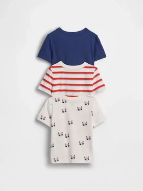 Baby & Peuter-T-shirt met zakje om te mixen en matchen (3-pack)