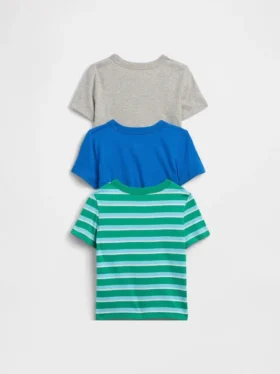 Baby & Peuter-T-shirt met zakje om te mixen en matchen (3-pack)