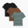Baby & Peuter-T-shirt met zakje om te mixen en matchen (3-pack)