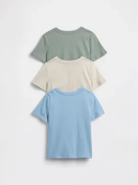 Baby & Peuter-T-shirt met zakje om te mixen en matchen (3-pack)