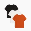 Baby & Peuter-T-shirt met zakje om te mixen en matchen (3-pack)