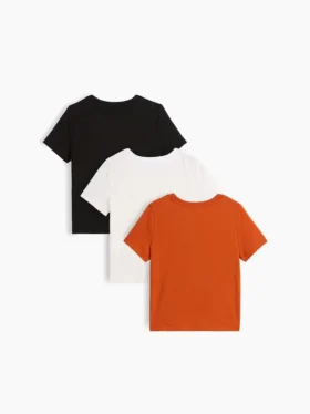 Baby & Peuter-T-shirt met zakje om te mixen en matchen (3-pack)