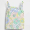 Baby & Peuter-tanktop met geribde schort en ruches