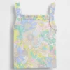 Baby & Peuter-tanktop met geribde schort en ruches