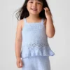Baby & Peuter-tanktop met geschulpte rand