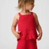 Baby & Peuter-tanktop met geschulpte rand