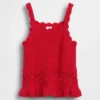 Baby & Peuter-tanktop met geschulpte rand