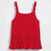 Baby & Peuter-tanktop met geschulpte rand