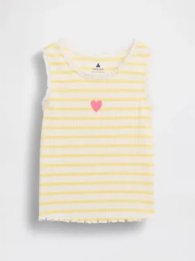 Baby & Peuter-tanktop met streepjesprint