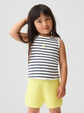 Baby & Peuter-tanktop met streepjesprint