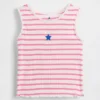 Baby & Peuter-tanktop met streepjesprint