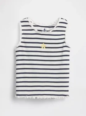 Baby & Peuter-tanktop met streepjesprint