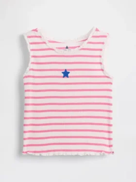 Baby & Peuter-tanktop met streepjesprint
