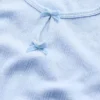 Baby & Peuter-top met pointelle-patroon en strik