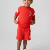 Baby & Peuter-trui met varsity-logo