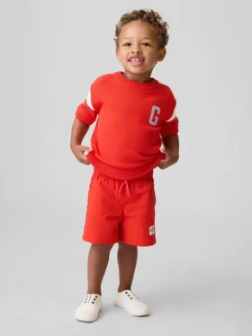 Baby & Peuter-trui met varsity-logo
