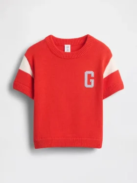 Baby & Peuter-trui met varsity-logo