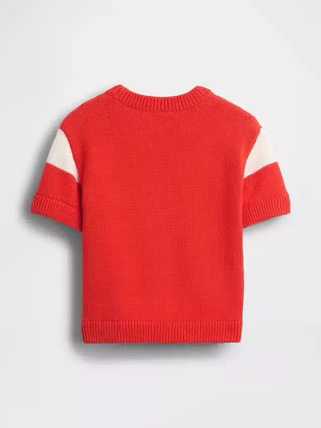 Baby & Peuter-trui met varsity-logo