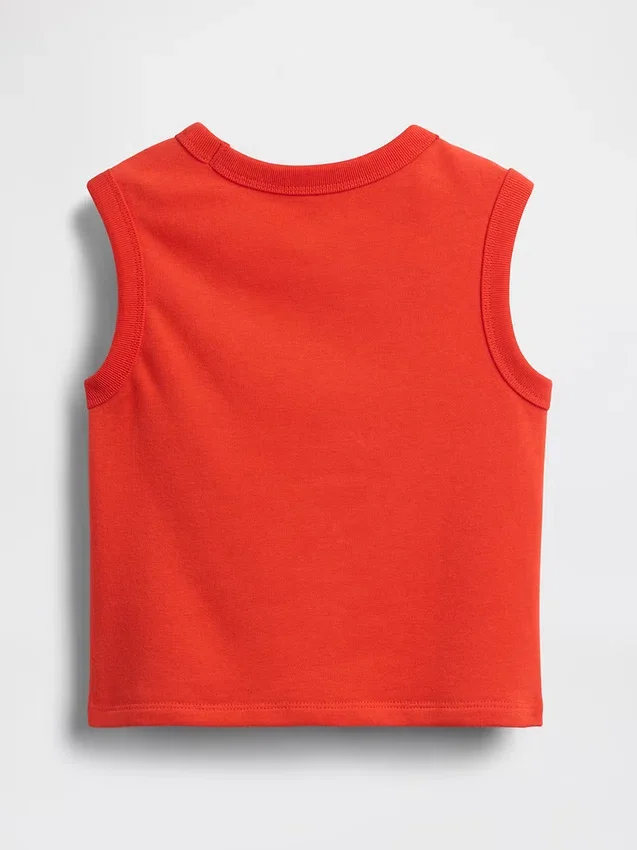 Baby & Peuter Vintagesoft-badstof tanktop