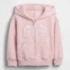 Baby & Peuter Vintagesoft-hoodie met rits en logo