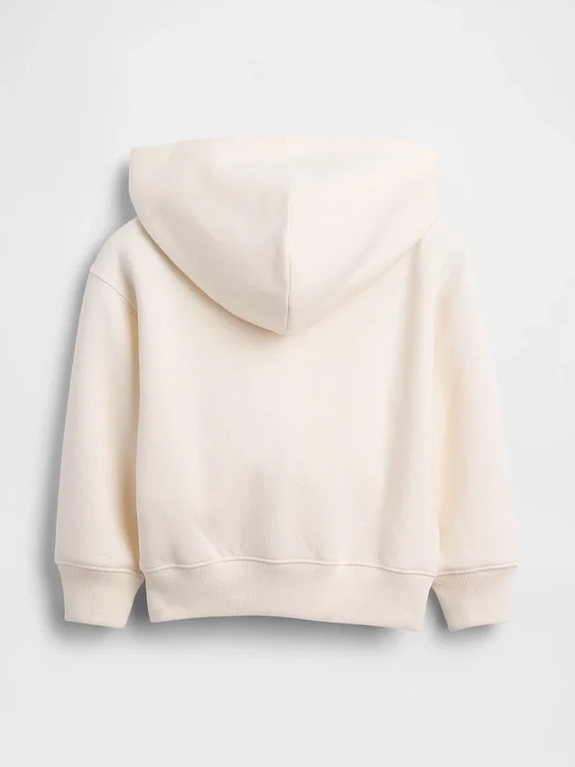 Baby & Peuter Vintagesoft-hoodie met rits en logo