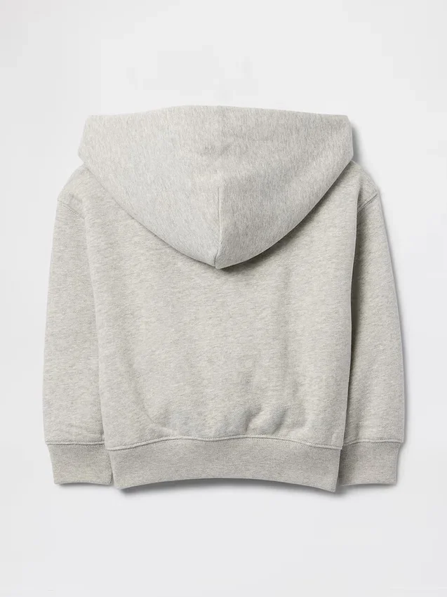 Baby & Peuter Vintagesoft-hoodie met rits en logo