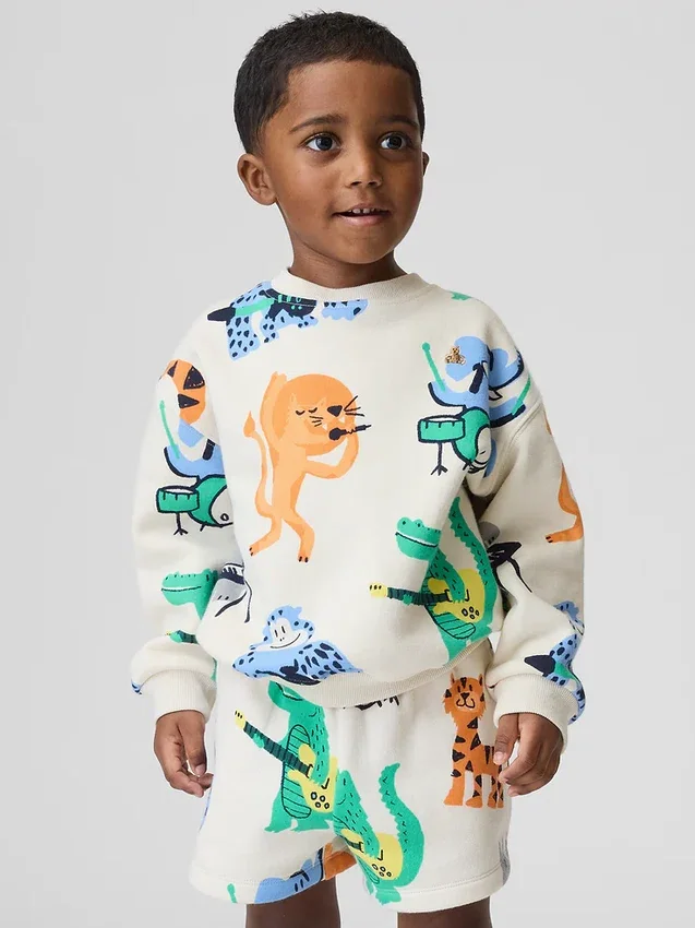 Vintagesoft-sweatshirt voor Baby & Peuter