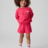 Baby & Peuter Vintagesoft-sweatset met striklogo