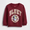 Baby & Peuter-Vintagesoft-sweatshirt met Bluey-afbeelding