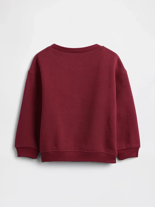 Baby & Peuter-Vintagesoft-sweatshirt met Bluey-afbeelding
