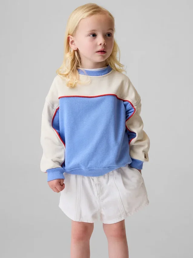 Baby & Peuter-Vintagesoft-terry-varsity-sweatshirt