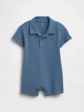 Baby-piqué polo-shorty-boxpakje