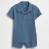 Baby-piqué polo-shorty-boxpakje