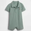 Baby-piqué polo-shorty-boxpakje