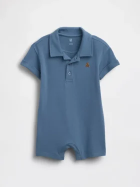 Baby-piqué polo-shorty-boxpakje