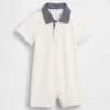 Baby-piqué polo-shorty-boxpakje