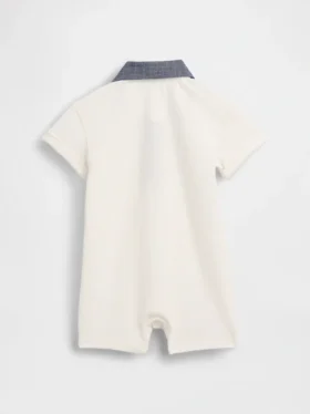 Baby-piqué polo-shorty-boxpakje
