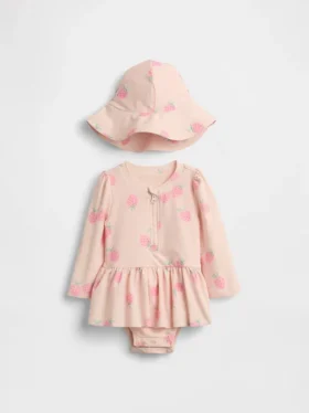 Baby Strawberry Rashguard-zwemset